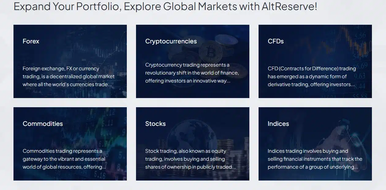 AltReserve Assets